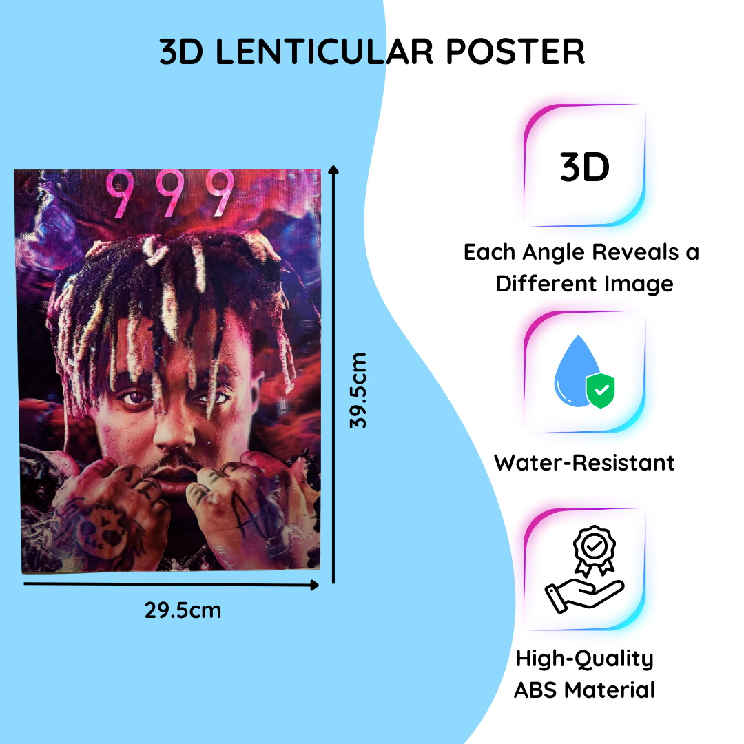 3D Rap Legend Poster